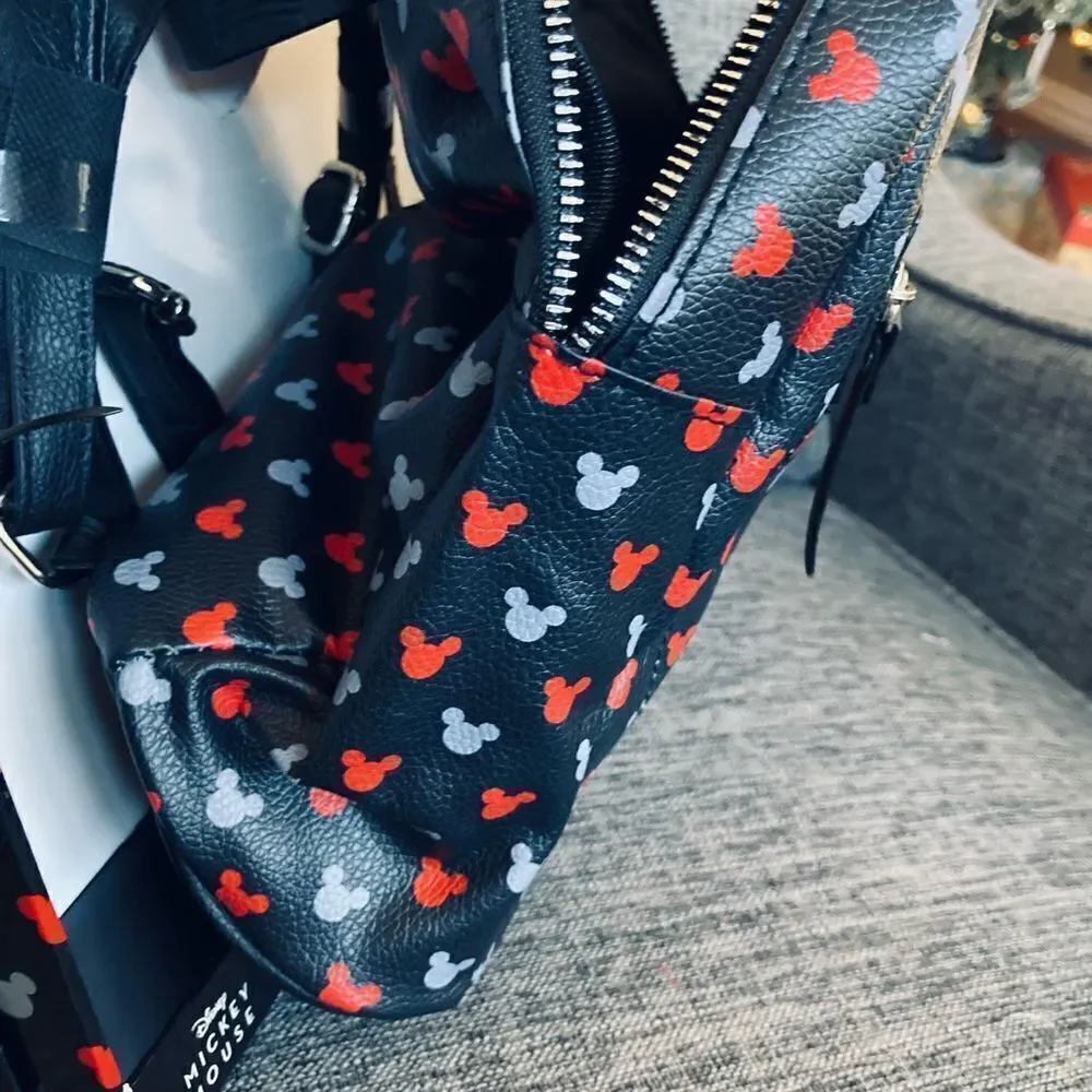 NWT Disney Mouse Print Mini Backpack